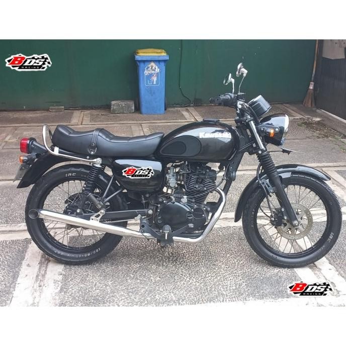 Terjangkau Knalpot Bambu Runcing Freeflow Kawasaki W175 Fullsystem