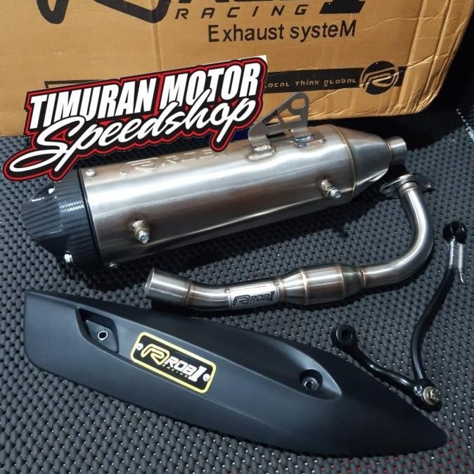 Miliki Knalpot Rob1 Fazzio - Mio M3 - Mio Z - Freego - Gear 125
