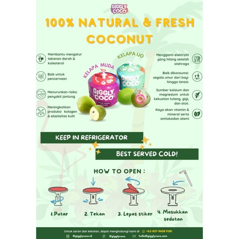 

Grosir Care Package / Paket Isoman / Hampers Giggly Coco