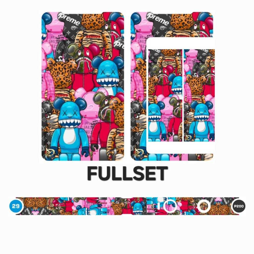 

Premium Cut - Resikoid Kertas M200 Cutting Best Quality Pree Order Spesial Product 029 Garskin Stiker / Case Custom Terlaris 2PCS/ Fullbody