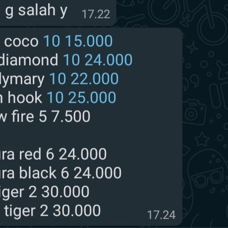 

Sale Produk Pesanan