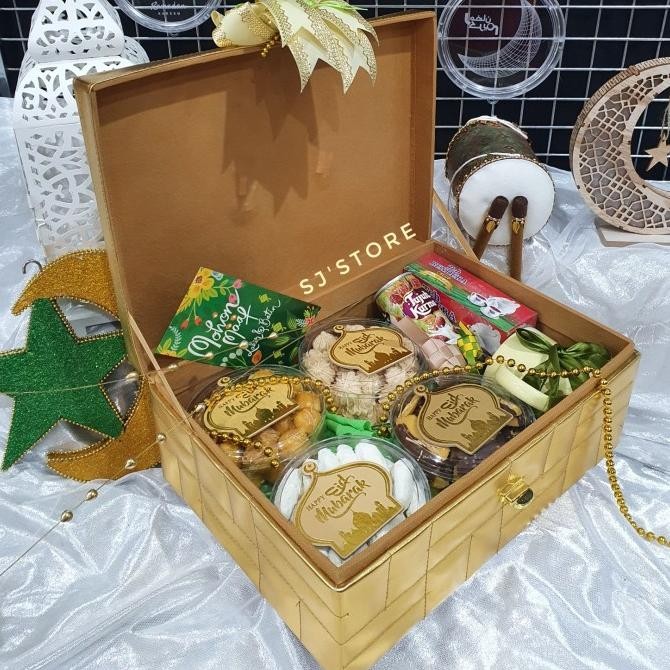 

Sale Paket Box Emas Hampers Lebaran Idul Fitri Kue Kering