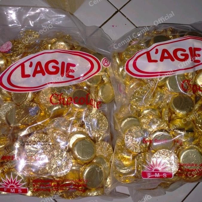 

Sale Chocolate/Coklat Koin Lagie Kismis