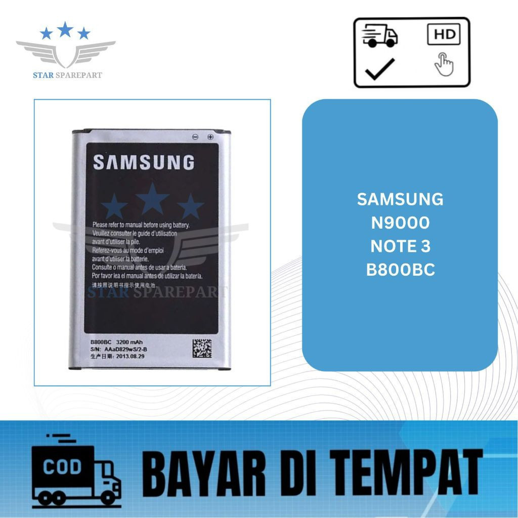BATERAI SAMSUNG N9000 / NOTE 3 / B800BC