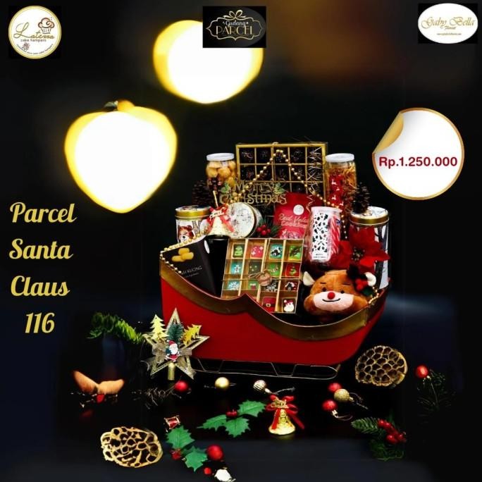 

Promo Santa Claus 116 Parcel Cookies Hadiah Natal Cookies Hampers Christmas