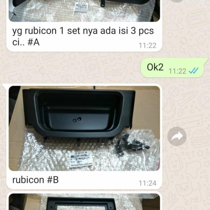 Promo Frame Panel Jeep Wrangler Rubicon 2011 Up 10 Inchi Android