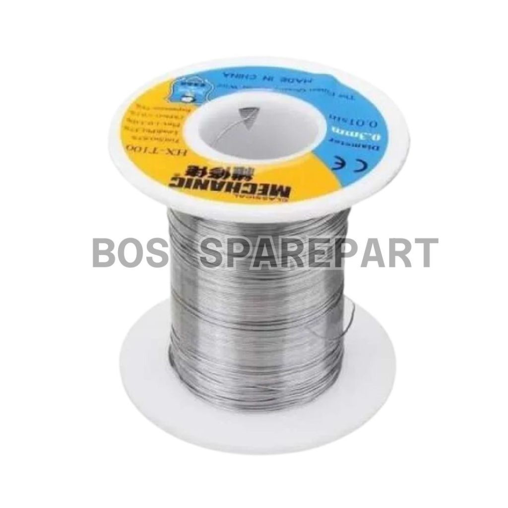 TOOLS TIMAH GULUNG MECHANIC 0.3 MM 150GR GULUNGAN BESAR