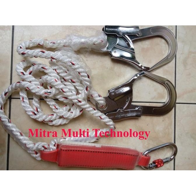

Promo Lanyard absorber double hook COD