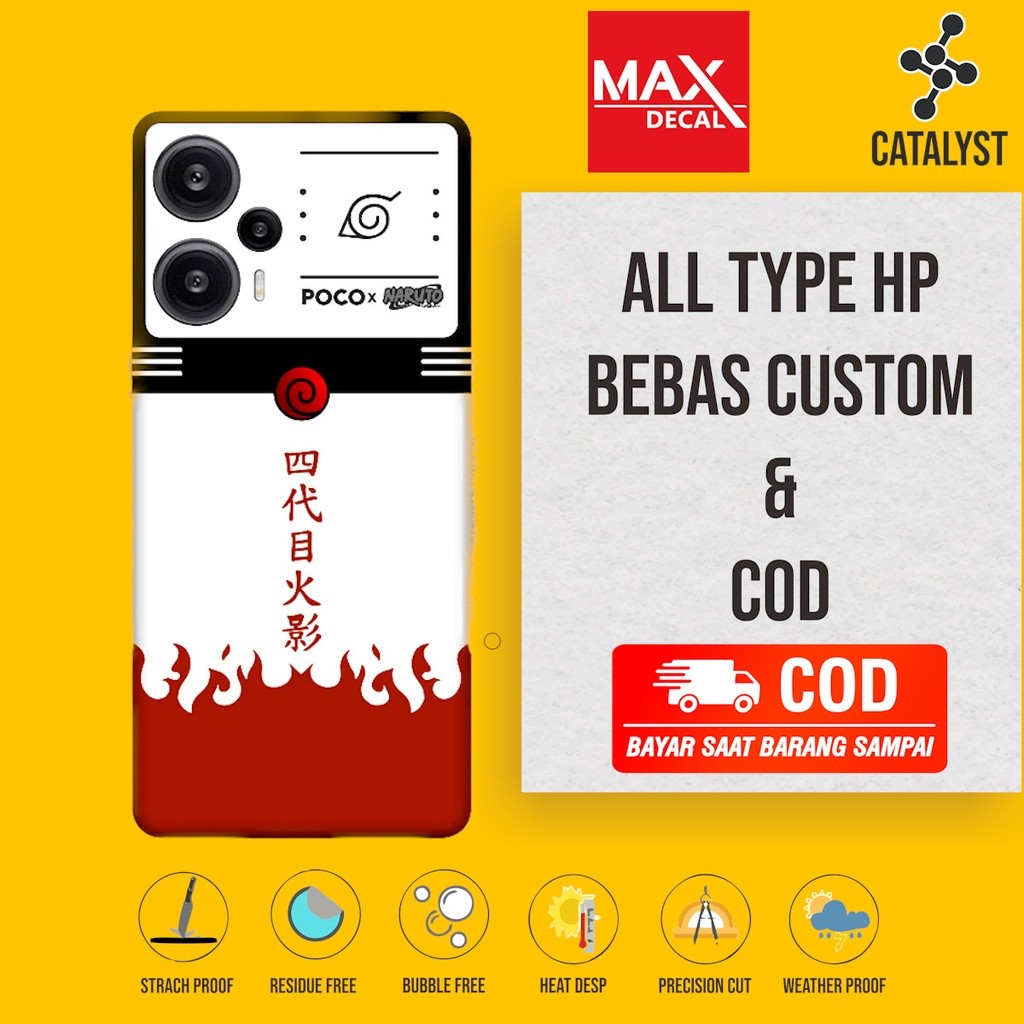 

Premium Cut - Poco F5 Garskin Stiker / Case Custom Terlaris 2PCS/ Fullbody