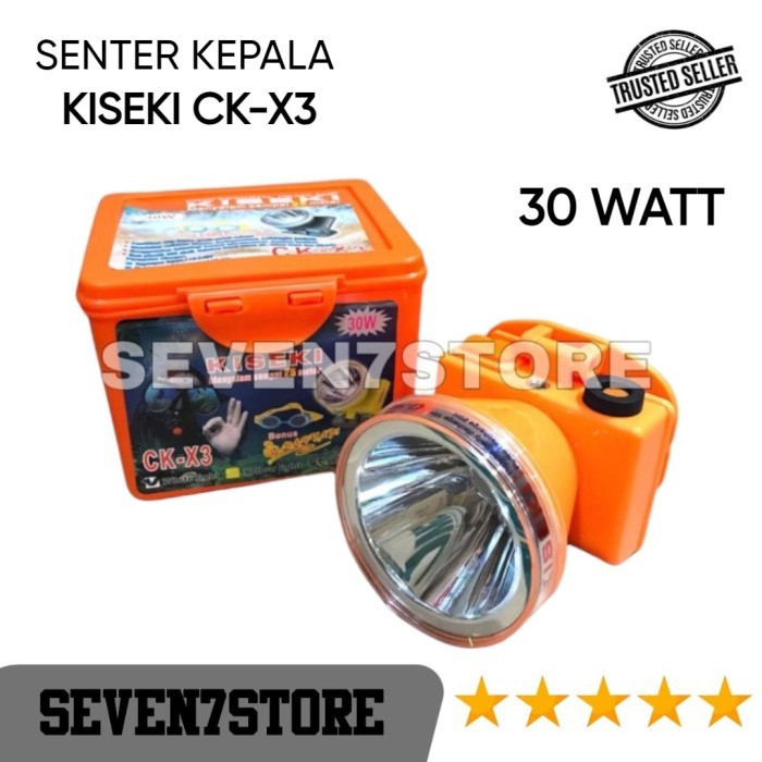 TERBARU Senter Kepala KISEKI CK X3 CKX3 senter selam senter diving BISA GRAB