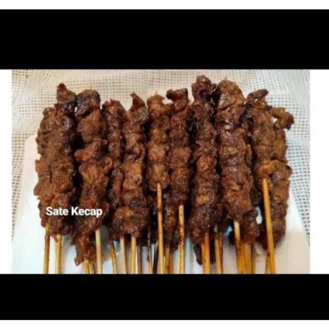 

sate bumbu kecap vegan vegetarian termurah