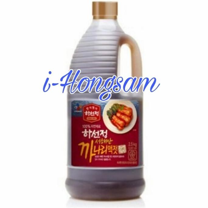 

hasunjung fish sauce kanari ekjot/kecap ikan 2,5kg termurah