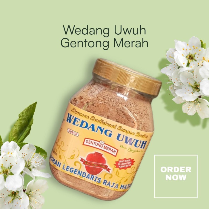 

ORIGINAL Wedang Uwuh Bubuk Cap Gentong Merah PREMIUM