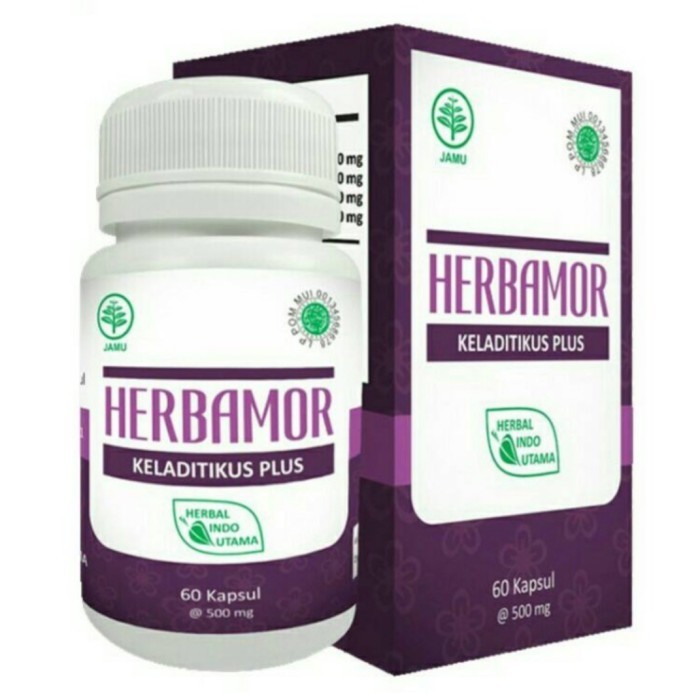 

ORIGINAL HIU Herbamor Keladi Tikus Plus Obat Herbal Tumor PREMIUM