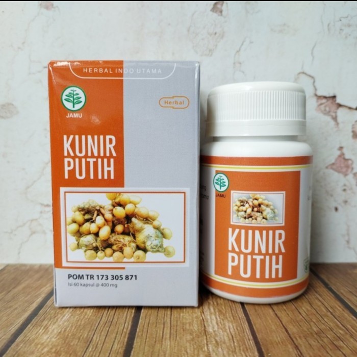 

ORIGINAL HIU Kapsul Kunir Putih / Kunyit Putih PREMIUM