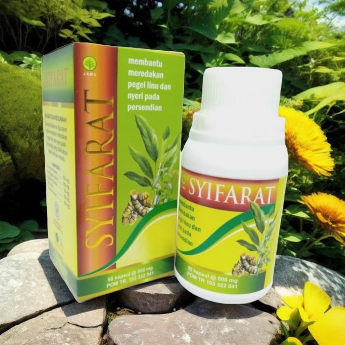 

ORIGINAL Syifarat TN 50 Kapsul Herbal Nyeri Sendi Asam Urat Rematik PREMIUM