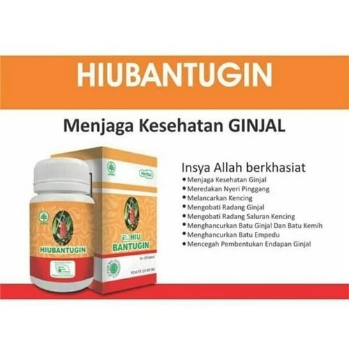 

ORIGINAL Hiu Bantugin 60 Kapsul Obat Batu Ginjal PREMIUM