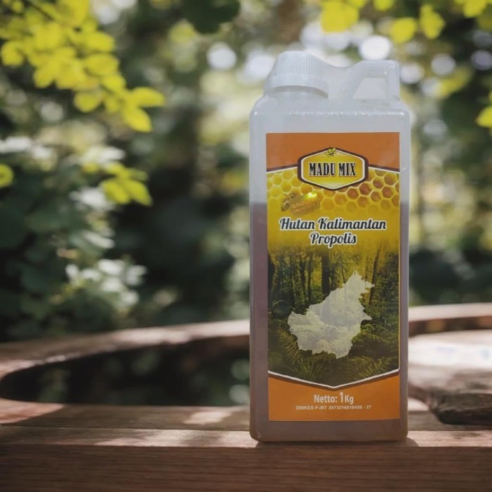 

ORIGINAL Madu Mix Hutan Kalimantan Plus Propolis 1 kg PREMIUM