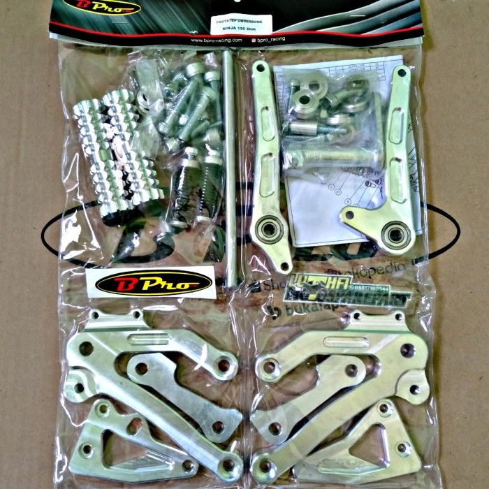 Footstep Underbone Bpro Racing Ninja 150 Rr / R / Ss Disc
