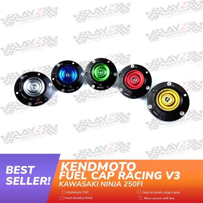 Kendmoto Fuel Cap Racing Kawasaki Ninja 250 Fi