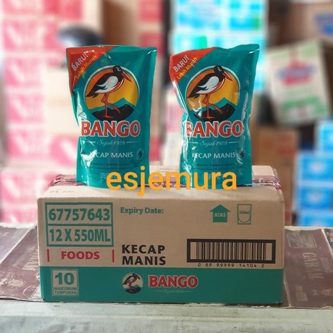 

kecap bango 550ml refill termurah