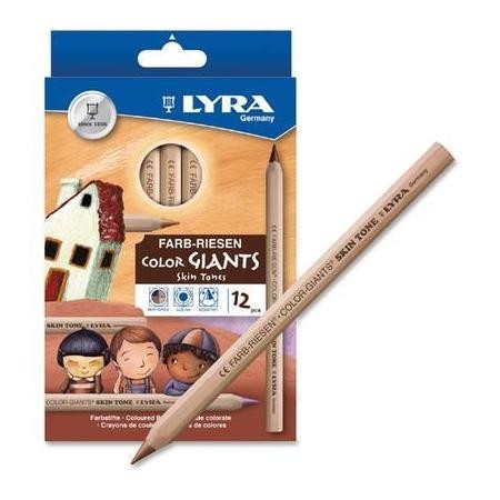 

Pensil 12 warna kulit manusia LYRA keren bagus murah