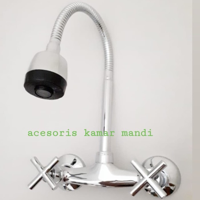 kran sink flexible mixer/kran sink panas dingin dari tembok flexible