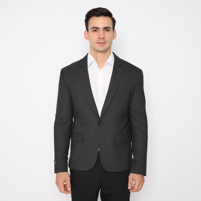 Jas Formal Pria Hitam (J 941 01 K1) Andre Laurent