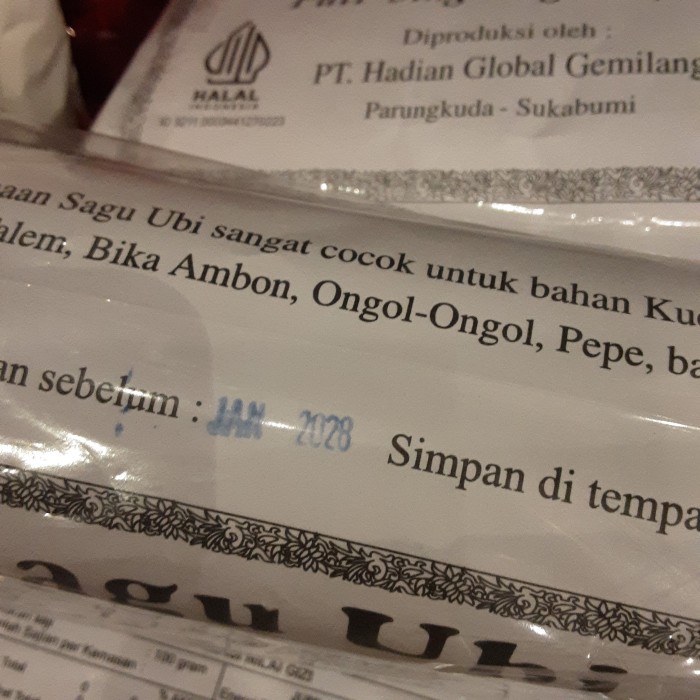 

BARANG TERLARIS Tepung Sagu Ubi - Tapioca Starch Cap Tiga Serangkai 620gr