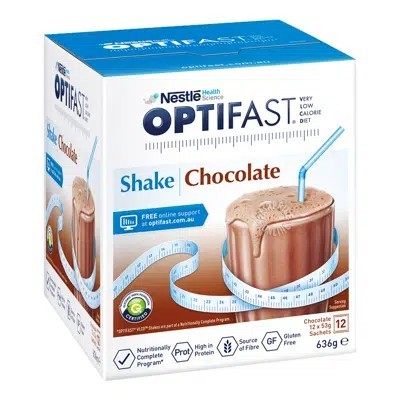 Nestle Optifast Very Low Calorie Diet Shake - Chocolate 12 x 53g