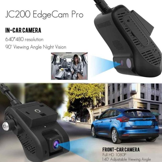 [PROMO][FREE ONGKIR] GPS Tracker JC200 GPS With 2 Live Cam Stream Video View Dashcam FullHD [TERMURA
