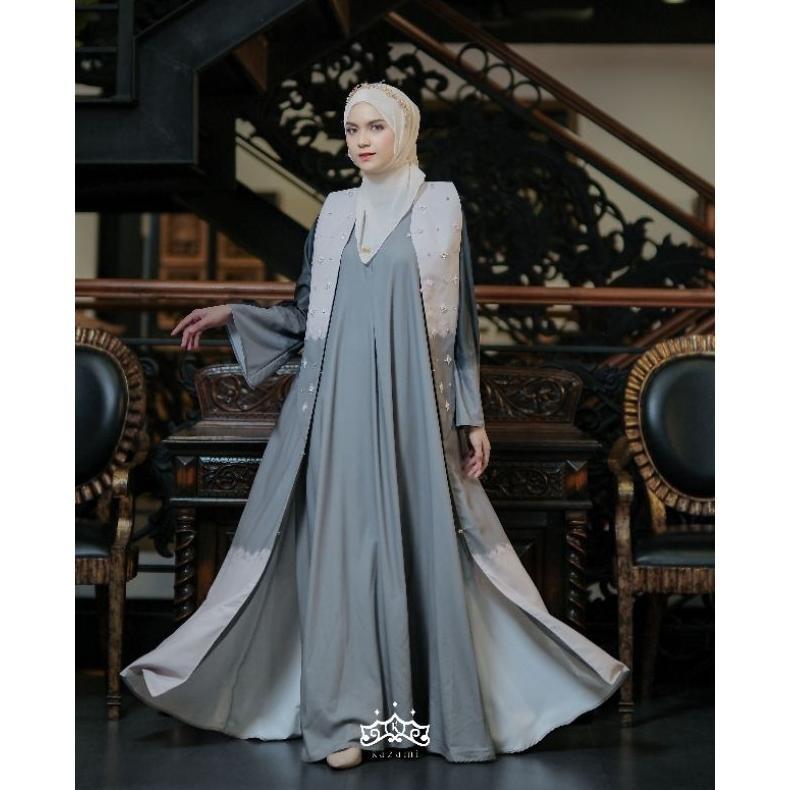 MUSLIM - READY ALEXANDRIA ABAYA SARIMBIT KAZAMI STORE OFFICIAL - ABAYA DRESS GAMIS COUPLE KELUARGA S