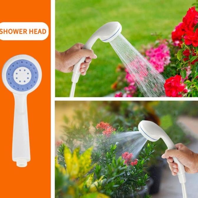 Murah Shower Charger Set Sistem Baterai Charge Portable Outdoor Shower Ke805