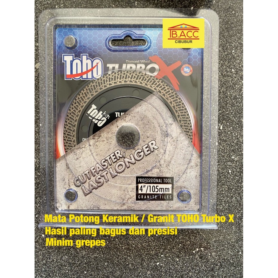 Mata Potong Keramik / Granit TOHO Turbo X