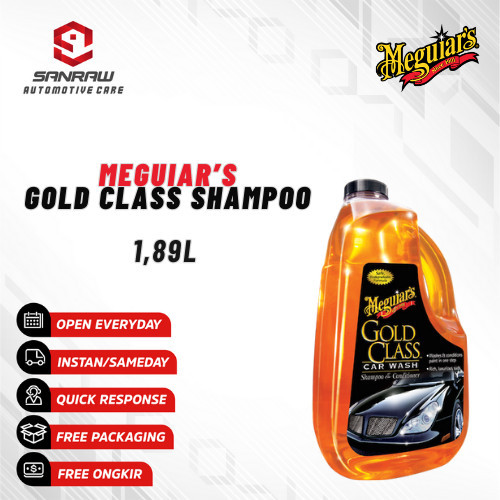 MEGUIARS GOLD CLASS CAR WASH SHAMPOO ( SHAMPO MOBIL MEGUIARS )