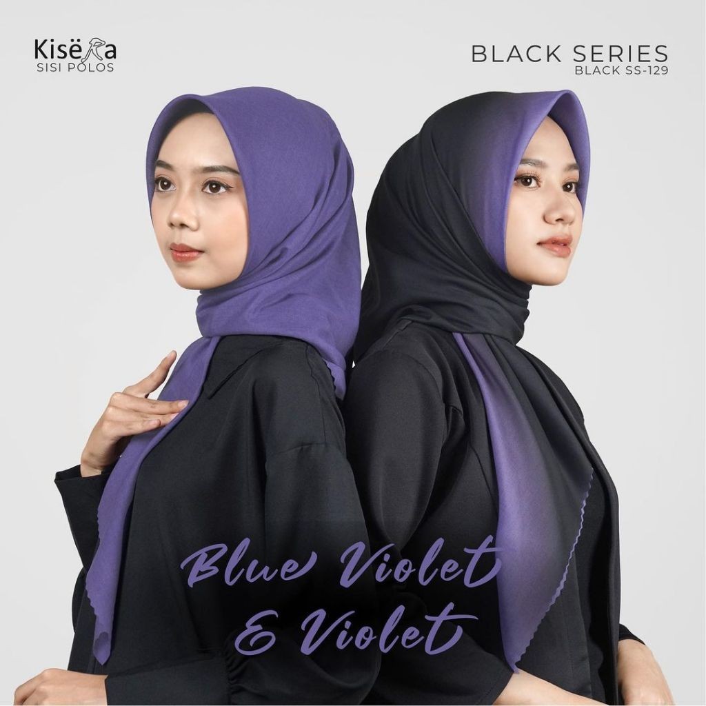 Black & Blue Violet-Violet Series (011, 024, 131, 133, 010, 025, 129, 130, 132, 134) | Kerudung Hija