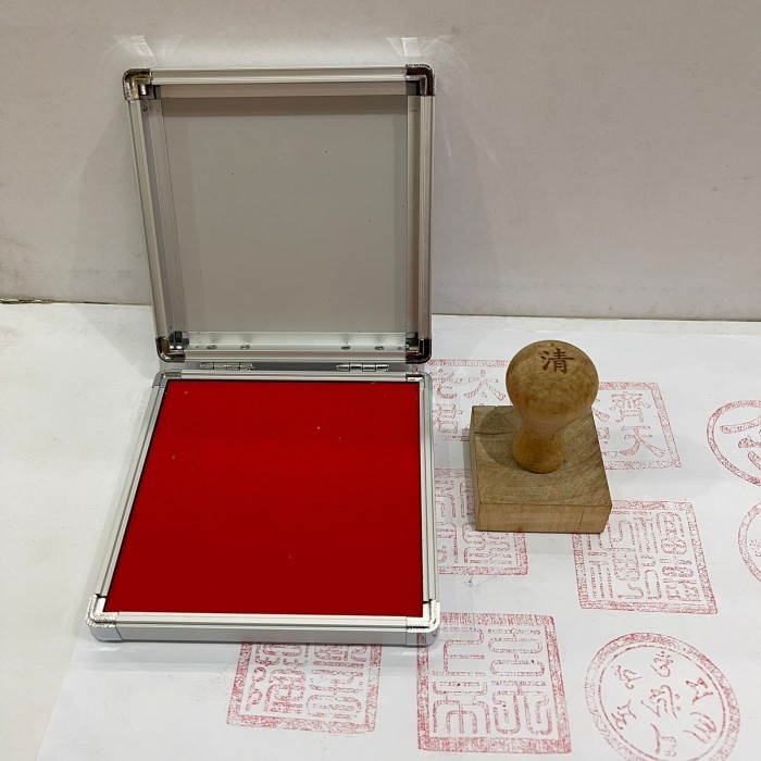 

TERBARU tempat tinta busa stempel dewa 11cm x 11cm BISA GRAB!