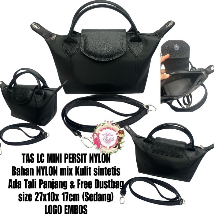 TERBARU TAS LC MINI PERSIT NYLON (SEDANG) BISA GOSEND