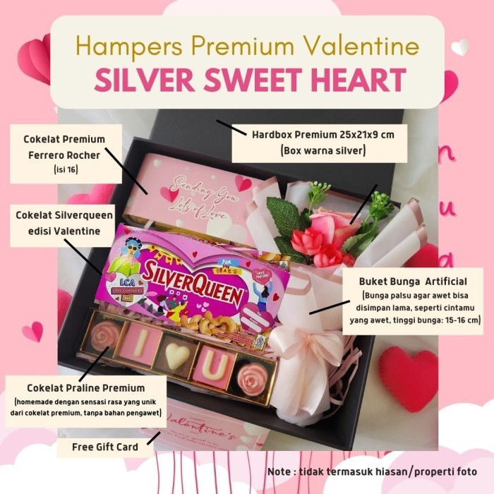 

Kado Valentine Cewek Hampers Cewe Coklat Valentine Golden Sweet Heart