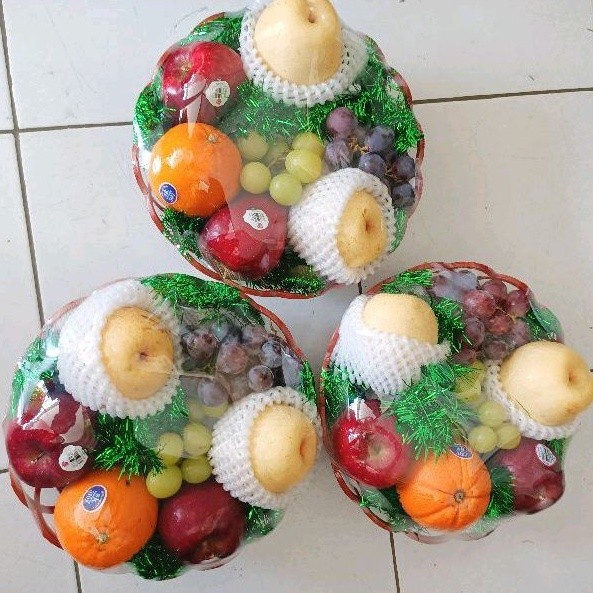 

Mini Parsel Buah Free Kartu Ucapan