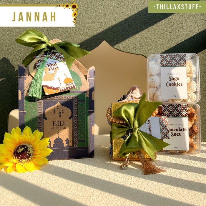 

[ Jannah ] Hampers Lebaran Eid Mubarak Ramadan Gift Box Idul Fitri