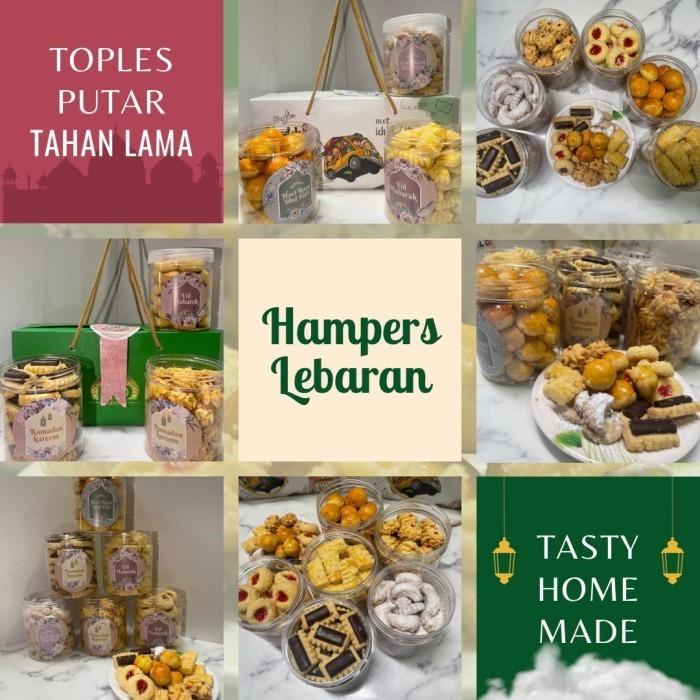 

Hamper Lebaran Hampers Parcel Kue Kering Nastar Coklat Premium Halal