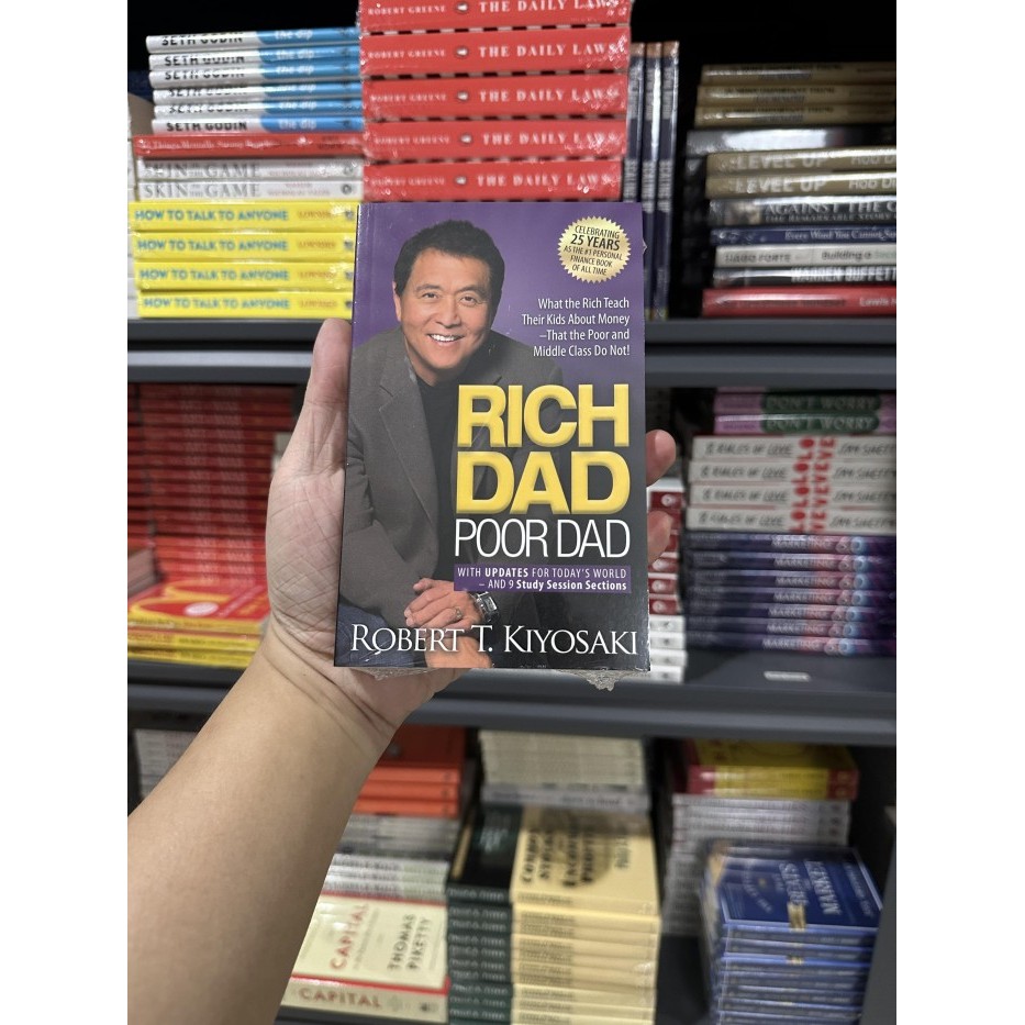 Buku Import Rich Dad Poor Dad by Robert Kiyosaki (Original Paperback)