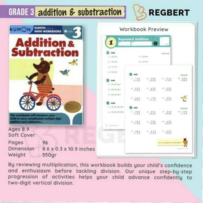 

Kumon Math Workbooks - ted Mathematic Book - Buku Matematika SD Anak Myownflashcards