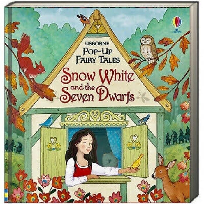

Usborne Pop up Fairy Tales Snow White and the Seven Dwarfs Buku Impor