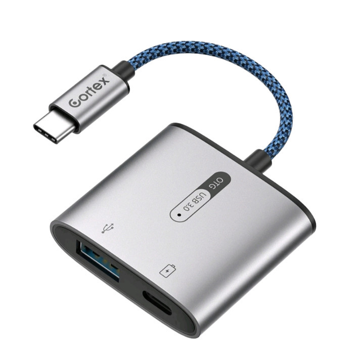 

cortex mh366 itg USB c tipe -c to USB 3.0+charging 2in1 adaptor