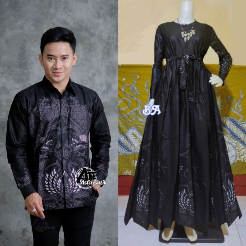 Bsju Satu Pasang Lebaran Cauple Lebaran Setelan Couple Dewasa Kapelan Muslim Cople Sarimbit Pasangan