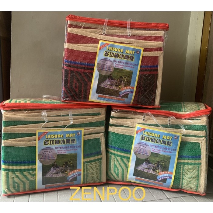 Tikar Lipat Plastik Tiker Lipat Piknik 300x400 Kualitas Bagus