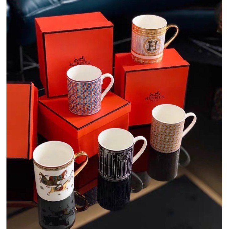 ~~~~~] Gelas mug keramik set couple sendok/cangkir kopi teh whisky kaca