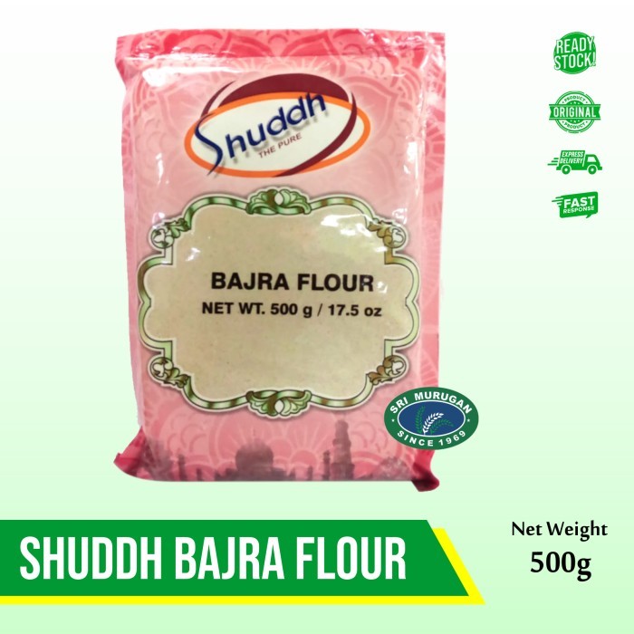 

Open DS] SHUDDH BAJRA FLOUR 500GR